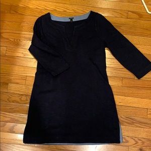 J. Crew blue cotton dress / coverup